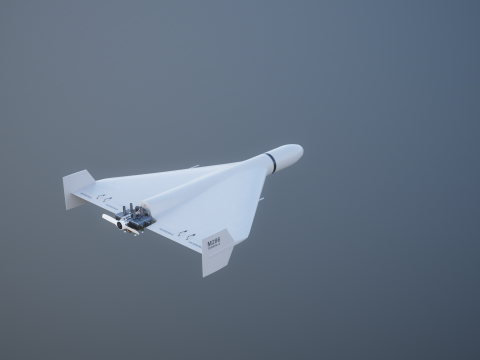 GERAN-2 Drone 3D Model
