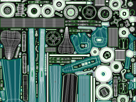 Bicicletta elettrica cross fitness generica Modello 3D