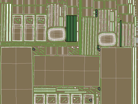 Camion di comando militare generico Sand Camo Modello 3D