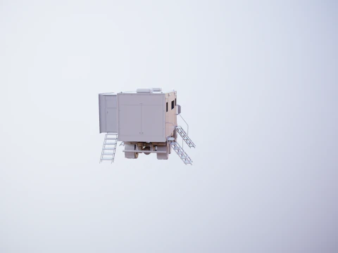 Generic Military Command Truck UT 3D Model