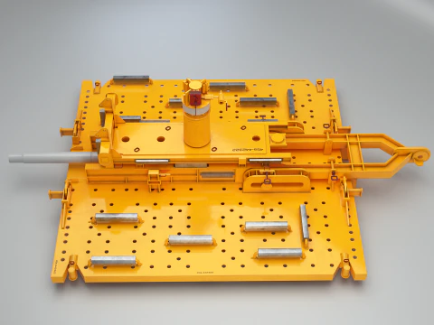 Hub sottomarino arrugginito generico PLET Modello 3D
