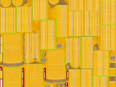 Struttura generica del collettore del mozzo sottomarino 6 Modello 3D