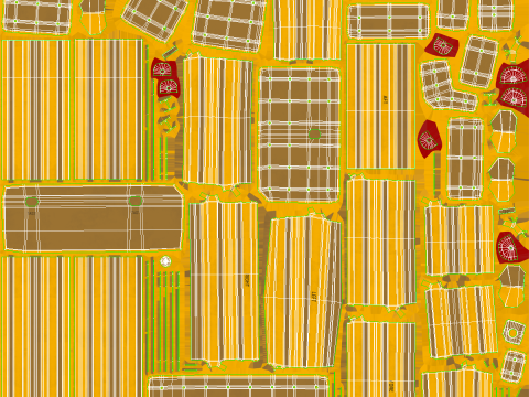 Struttura generica del collettore del mozzo sottomarino 6 Modello 3D
