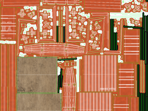 Bicicletta da strada fitness usata generica Modello 3D