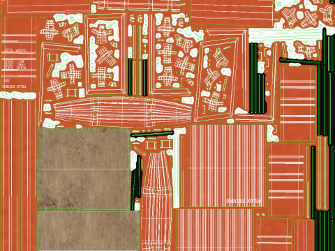 Sepeda Jalan Fitness Bekas Generik Model 3D