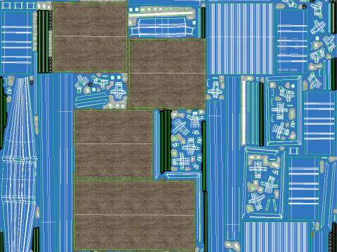 Container di spedizione intermodale lungo 40 piedi Modello 3D