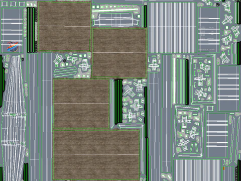 Container di spedizione intermodale grigio lungo 40 piedi Modello 3D