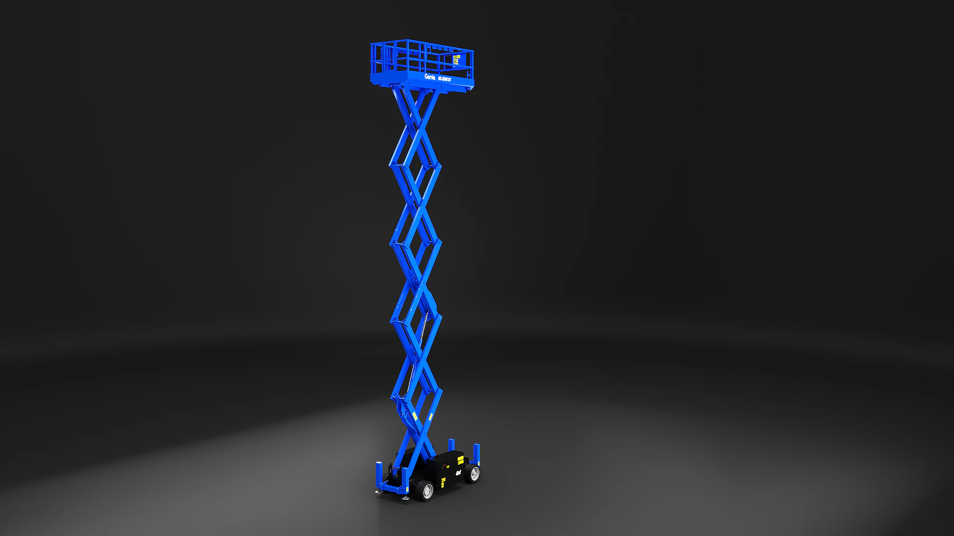 Genie GS-3369 RT Makaslı Kaldırma - Oyuna Hazır PBR - 3 LOD 3D Model .c4d .max .obj .3ds .fbx .stl .blend 