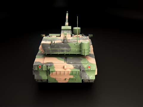 Carro armato da battaglia principale K2 Black Panther Modello 3D