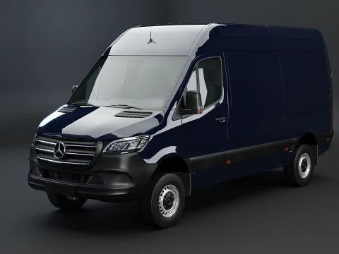 Mercedes Sprinter 4x4 specifiche UE Modello 3D