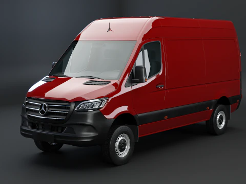 Mercedes Sprinter 4x4 specifiche UE Modello 3D