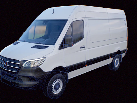 Mercedes Sprinter 4x4 specifiche UE Modello 3D