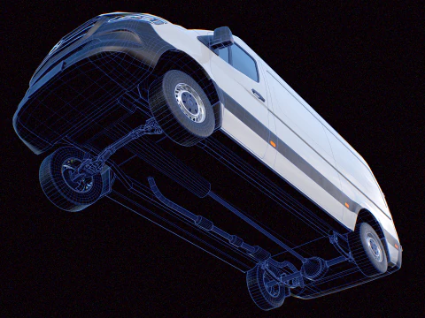 Mercedes Sprinter 4x4 specifiche UE Modello 3D