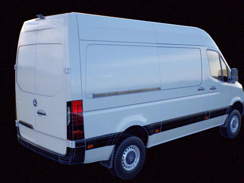 Mercedes Sprinter 4x4 specifiche UE Modello 3D