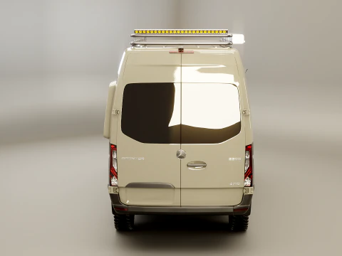 Camper terrestre Mercedes Sprinter 4x4 Modello 3D