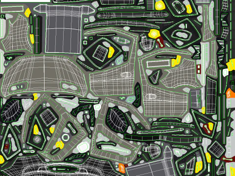 Camper terrestre Mercedes Sprinter 4x4 Modello 3D