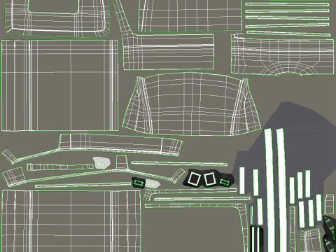 Camper terrestre Mercedes Sprinter 4x4 Modello 3D