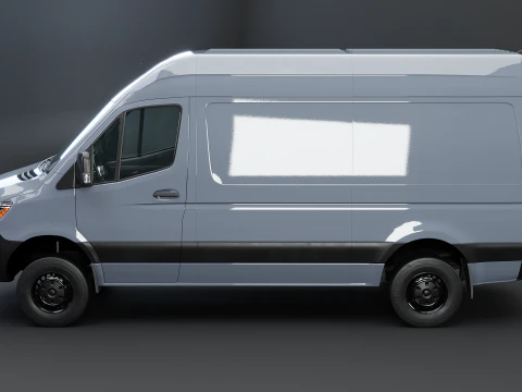 Mercedes Sprinter 4x4 US spec 3D Model