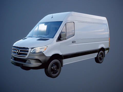 Mercedes Sprinter 4x4 US spec 3D Model
