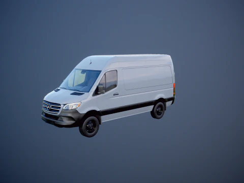 Mercedes Sprinter 4x4 US spec 3D Model