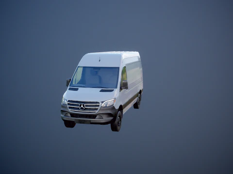 Mercedes Sprinter 4x4 US spec 3D Model