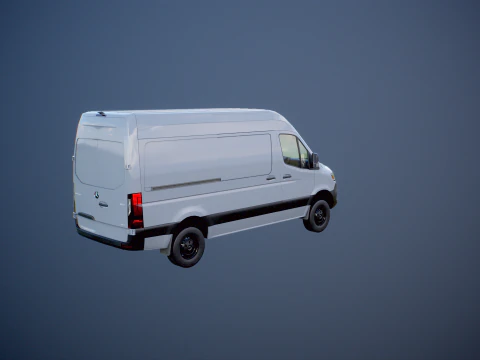 Mercedes Sprinter 4x4 US spec 3D Model