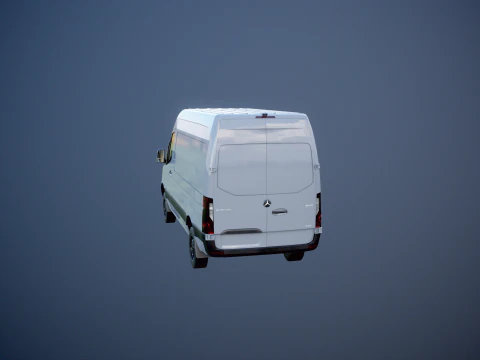 Mercedes Sprinter 4x4 US spec 3D Model