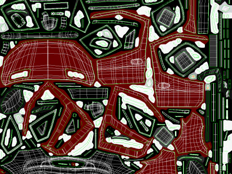 Mercedes Sprinter Tetto Alto Modello 3D