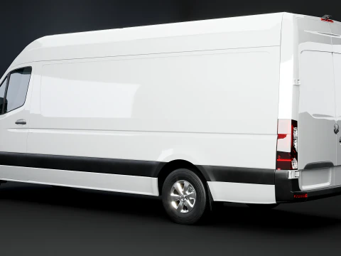 Mercedes Sprinter High Roof Long 3D Model