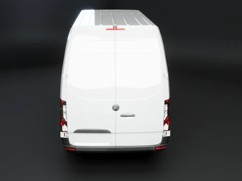 Mercedes Sprinter High Roof Long 3D Model