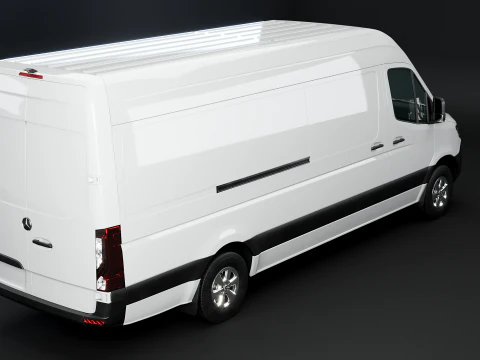 Mercedes Sprinter High Roof Long 3D Model