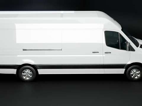 Mercedes Sprinter High Roof Long 3D Model