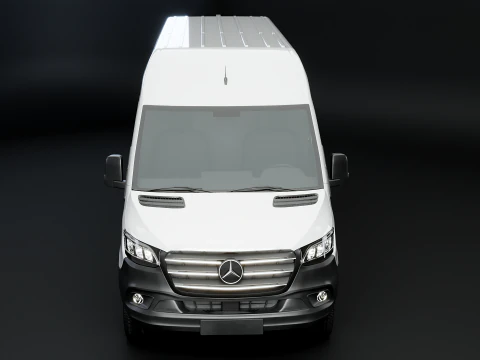 Mercedes Sprinter High Roof Long 3D Model