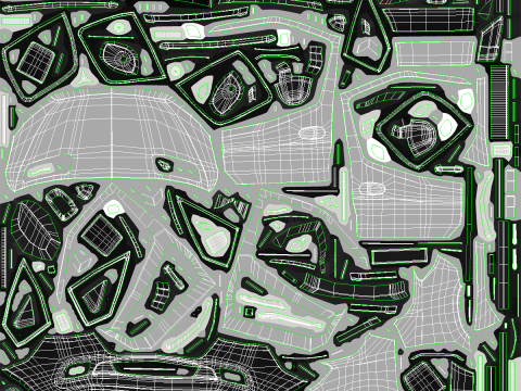 Mercedes Sprinter Tetto Alto Lungo Modello 3D