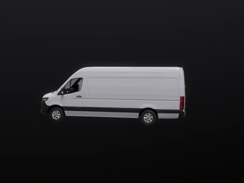 Mercedes Sprinter High Roof Long 3D Model