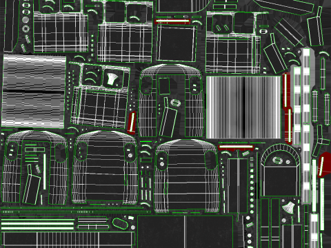 Locomotiva a vapore nera a scartamento ridotto Modello 3D