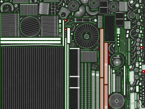Locomotiva a vapore nera a scartamento ridotto Modello 3D