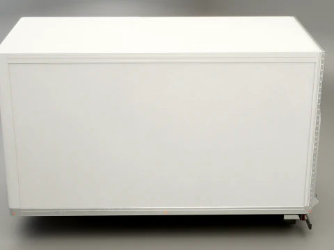 Estrutura da van com caixa elevat&oacute;ria traseira Modelo 3D