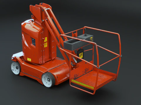Used Electric Warehouse Boom Lift 3D Model