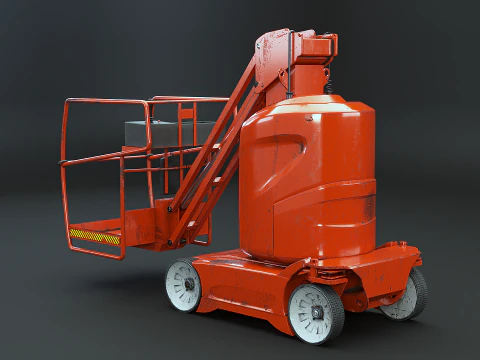 Used Electric Warehouse Boom Lift 3D Model