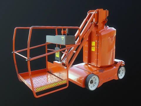 Used Electric Warehouse Boom Lift 3D Model