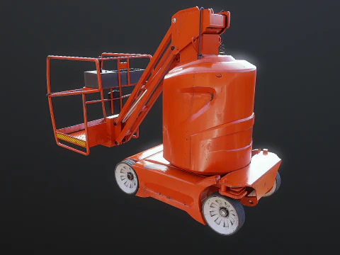 Used Electric Warehouse Boom Lift 3D Model