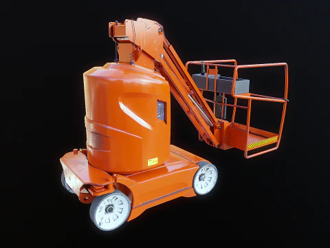Used Electric Warehouse Boom Lift 3D Model