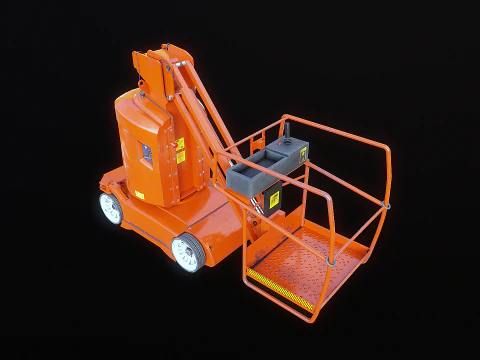 Used Electric Warehouse Boom Lift 3D Model