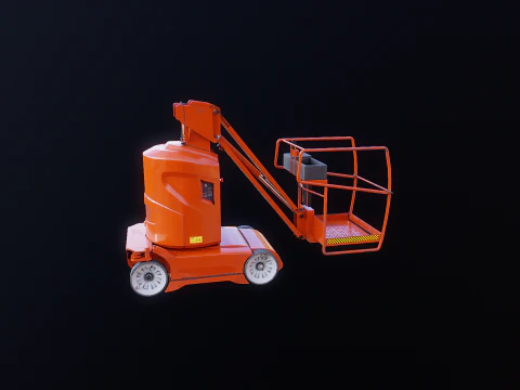 Used Electric Warehouse Boom Lift 3D Model