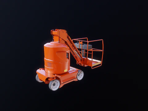 Used Electric Warehouse Boom Lift 3D Model