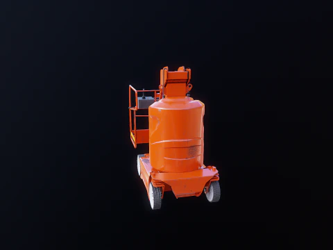 Used Electric Warehouse Boom Lift 3D Model