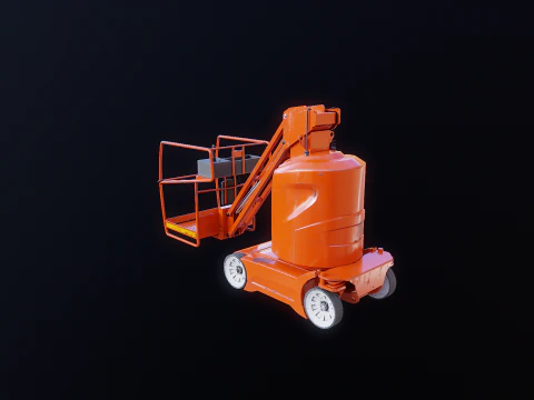 Used Electric Warehouse Boom Lift 3D Model