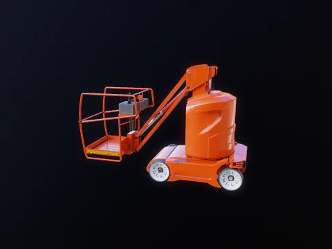 Used Electric Warehouse Boom Lift 3D Model