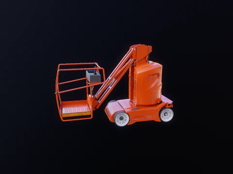 Used Electric Warehouse Boom Lift 3D Model